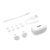 Advanced Sound Model Y True Wireless Earbuds - White 3