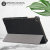 Olixar Leather-Style Folio Black Stand Case - For Kindle Fire HD 8 10th Gen 2020 7
