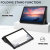 Olixar Leather-style Amazon Fire HD 8 Plus 2020 Folio Stand Case Black 2