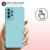 Olixar Pastel Blue Soft Silicone Case - For Samsung Galaxy A52 3