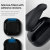 Spigen Samsung Galaxy Buds Live Earphones Silicone Case - Black 4