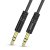 Dudao Extra Long 3.5mm AUX Extendable Audio Jack Cable - 1.5m Black 2