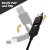 Scosche Strikeline 2 in 1 USB-C & USB-A Charging Cable - 1.2m - Black 2