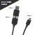 Scosche Strikeline 2 in 1 USB-C & USB-A Charging Cable - 1.2m - Black 3