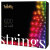 Twinkly Smart RGB 600 LED Christmas String Lights Gen II  - 48m 12