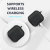 Olixar Soft Silicone Apple Airpods 3 Protective Case - Black 6