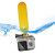 Floating Hand Grip Camera Mount For GoPro - Yellow 6