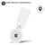 Olixar Apple AirTags Soft Siicone Luggage Loop - White 3