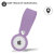 Olixar Apple AirTags Soft Siicone Luggage Loop - Purple 3