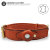 Olixar Genuine Leather Apple AirTags Dog Collar - Large - Brown 4