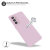Olixar Samsung Galaxy Quantum 2 Soft Silicone Case - Pastel Pink 2