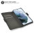 Olixar Vegan Leather Wallet Black Case - For Samsung Galaxy S21 FE 2