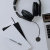 Olixar Cable Management Flexible Desk Grommets - 6 Pack - Black 5