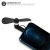 Portable Micro USB & Lightning Powered Cooling Phone Fan - Black 3