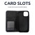 Olixar Black Leather-Style Wallet Case - For iPhone 13 mini 2