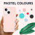 Olixar Soft Silicone iPhone 13 mini Case - Pastel Pink 2