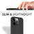 Olixar Soft Silicone Black Case - For iPhone 13 Pro 3