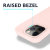 Olixar Soft Silicone Pastel Pink Case - For iPhone 13 Pro 4