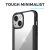 Olixar Novashield Tough Bumper Black Case - For iPhone 13 4