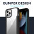 Olixar Novashield Tough Bumper Black Case - For iPhone 13 Pro 6