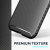 Olixar Carbon Fibre Tough Black Case - For Apple iPhone 13 2