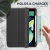 Olixar iPad Air 4 10.9" 2020 Wallet Case With Apple Pencil Slot- Black 3