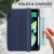 Olixar iPad Air 4 10.9" 2020 Wallet Case With Apple Pencil Slot - Blue 3