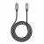 Kit Braided USB-C to USB-C Charging Cable - 1m - Black 2