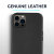 Olixar Genuine Leather Slim Black Case - For iPhone 13 Pro 2