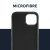 Olixar Genuine Leather Slim Black Case - For iPhone 13 Pro 7