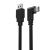 Oculus Quest 2 Right Angled USB-C Charging Cable - 3m - Black 2