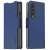 Araree Bonnet Samsung Galaxy Z Fold 3 Wallet Stand Case - Ash Blue 2