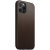Nomad Horween Leather Modern Brown Case - For iPhone 13 4