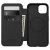 Nomad Horween Leather Modern Folio Black Case - For iPhone 13 4