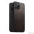 Nomad Horween Leather Modern Folio Brown Case - For iPhone 13 Pro 3
