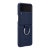 Official Samsung Galaxy Z Flip 3 Silicone Ring Stand Case - Navy 5