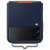 Official Samsung Galaxy Z Flip 3 Silicone Case With Strap - Navy 4