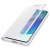 Official Samsung Smart Clear View Cover White Case - For Samsung Galaxy S21 FE 3