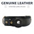 Olixar Genuine Leather Apple AirTags Dog Collar - Large - Black 3