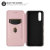 Olixar Carbon Fibre Sony Xperia 1 III Wallet Stand Case - Pink 5