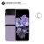 Olixar Genuine Leather Samsung Galaxy Z Flip 3 Case - Purple 2