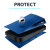 Olixar PS5 Disc Edition Faceplates Console Skin Case Cover - Blue 5