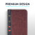 Olixar X-Tome Leather-Style Wallet Brown Case - For Apple iPhone 13 2