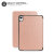 Olixar Leather-Style iPad mini 6 2021 6th Gen. Wallet Case - Rose Gold 2