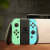 Olixar Silicone Switch OLED Joy-Con Controller Covers - Green / Blue 3