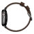 Nomad Apple Watch Series 7 45mm Brown Leather Strap - Black Hardware 3
