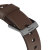 Nomad Apple Watch Series 7 45mm Brown Leather Strap - Black Hardware 4
