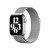 Official Apple Milanese Silver Strap - For Apple Watch Strap 40mm 3