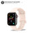 Olixar Pink Silicone Strap - For Apple Watch Series 7 41mm 3