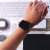 Olixar Genuine  Dark Brown Leather Strap - For Apple Watch Series 7 45mm 3
